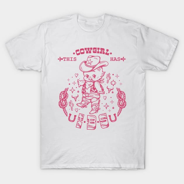 IBS Cowgirl T-Shirt by The Gumball Machine